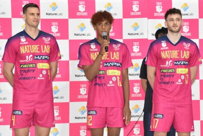 エースグレベア：柳田将洋「キャリアで一番上げています」 SVリーグ