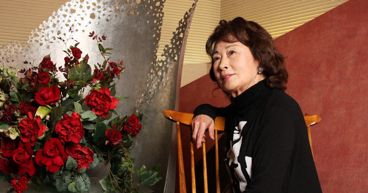 みずみずしく、確かな存在感があった吉行和子さん＝東京都千代田区で2010年4月6日、藤原亜希撮影