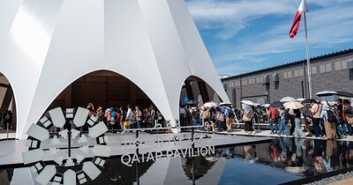プレスリリース：カタールパビリオン、200万人以上の来館者を迎え