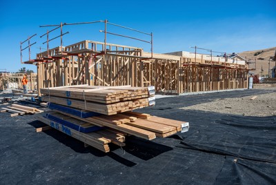 米国では持ち家が取得難（2025年9月、カリフォルニア州） Bloomberg 