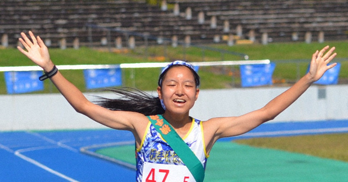 横手清陵が初優勝、都大路出場決める　全国高校駅伝・秋田女子