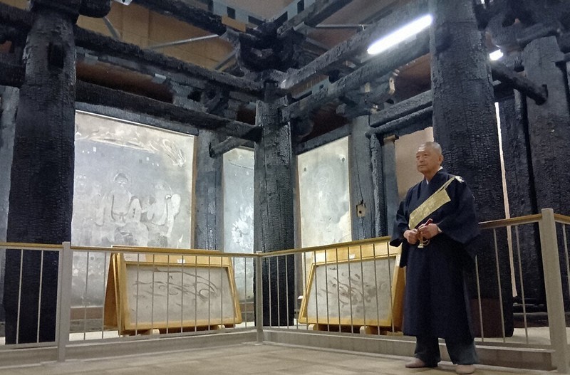 法隆寺 1949年の火災で焼損 金堂壁画、寄付者に公開 保存・活用のCF 31