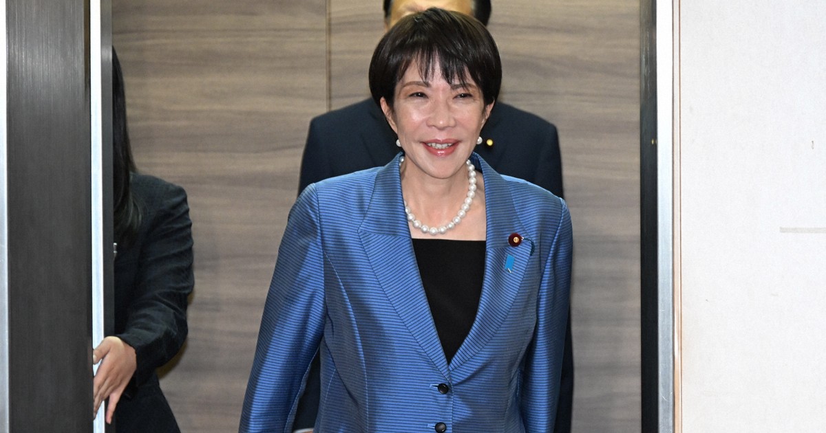 毎日新聞のニュース記事「高市内閣が21日午後発足、初の女性首相 入閣が予想される顔ぶれは」の画像