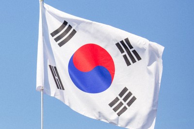 韓国国旗＝ゲッティ