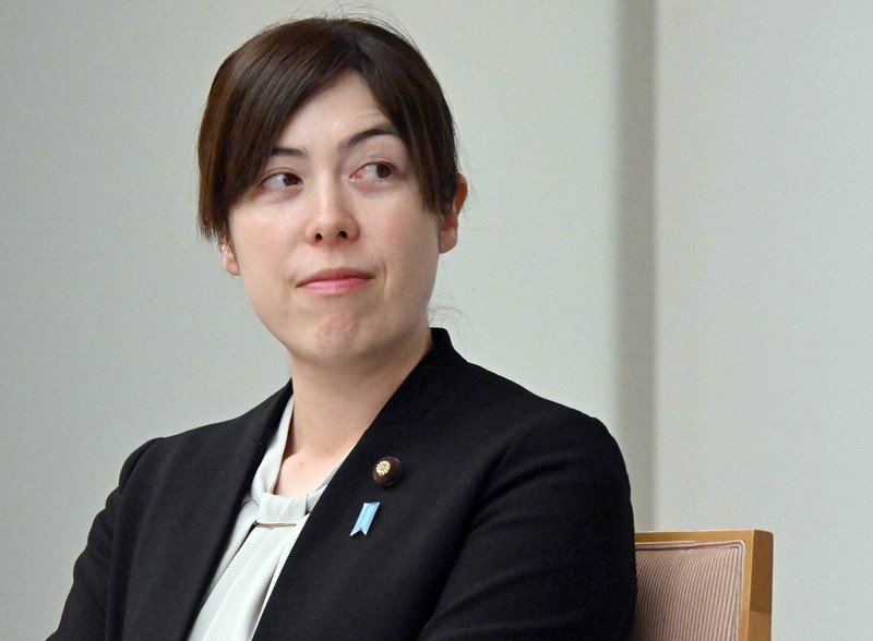 小野田紀美経済安全保障担当相＝首相官邸で2023年11月1日、竹内幹撮影