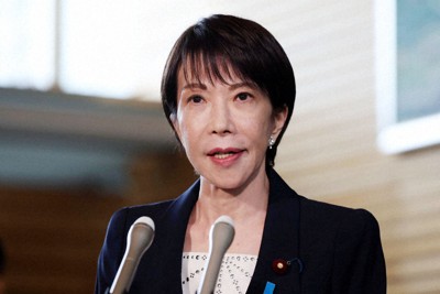 新内閣発足から一夜明け、意気込みを語る高市早苗首相＝首相官邸で22日午前10時35分、幾島健太郎撮影