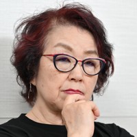 心理カウンセラーの信田さよ子さん＝東京都渋谷区で2025年7月25日、平川義之撮影