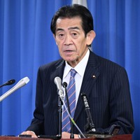 逢沢一郎氏＝同党本部で2025年9月10日午前11時22分、平田明浩撮影