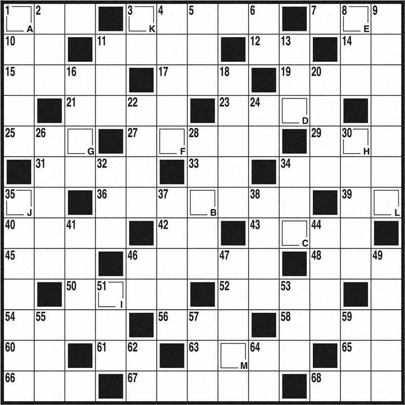 クロスワード印刷用：クロスワード「第903回」 | 毎日新聞