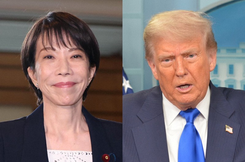 高市首相、トランプ氏と初の電話協議 「日米同盟強化で一致」 | 毎日新聞