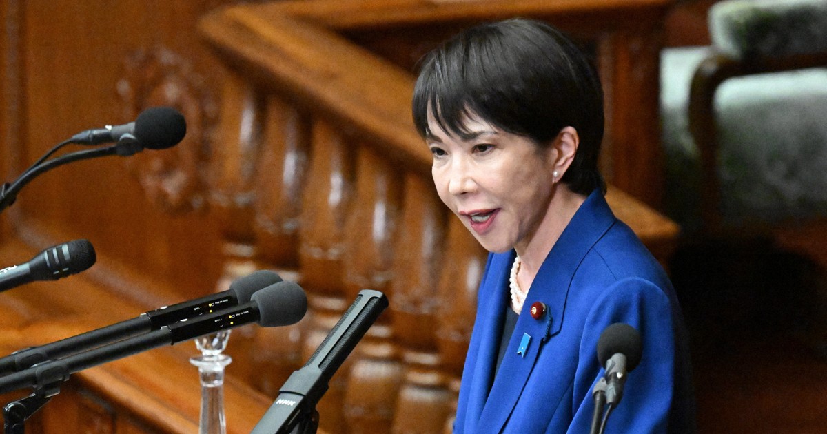 高市氏、安倍元首相の同郷・吉田松陰の言葉を引用　所信表明で