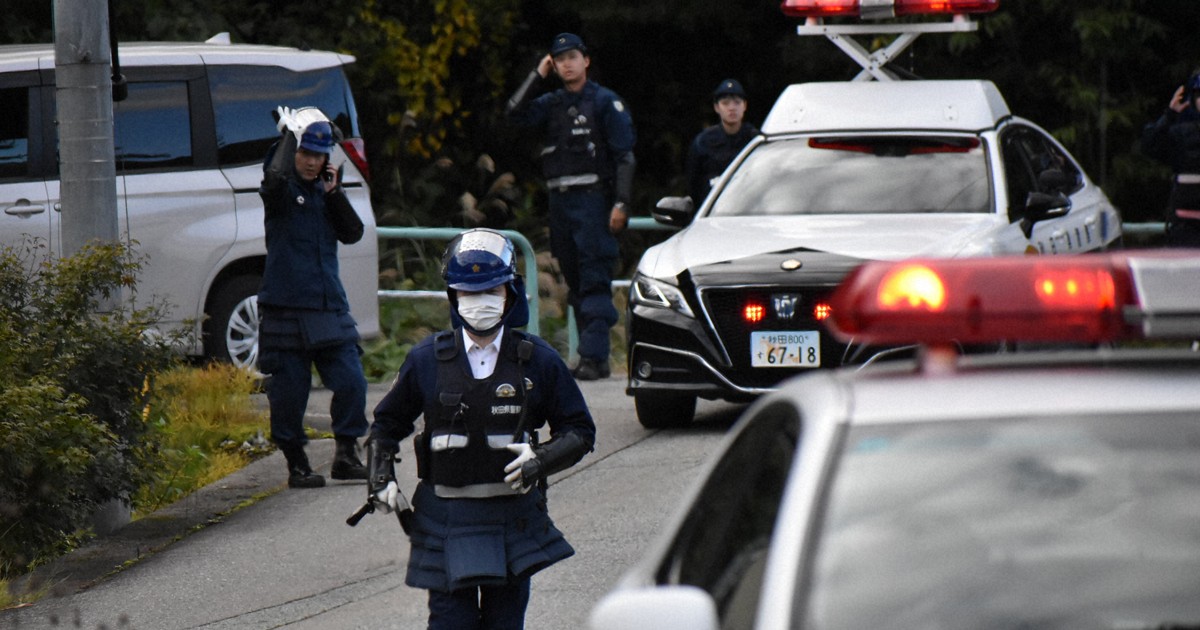 クマに襲われたか　4人が倒れ、いずれも重傷　秋田・東成瀬村