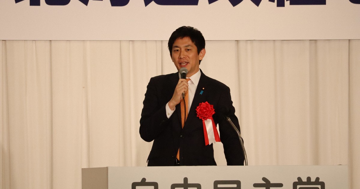 自民・小林氏、造船世界シェア「2割目指す」　1兆円基金創設も