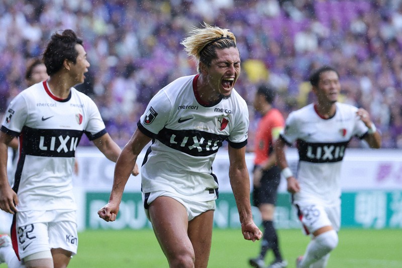 鹿島の鈴木優磨が試合終了間際に同点ゴール サッカーJ1 京都サンガ