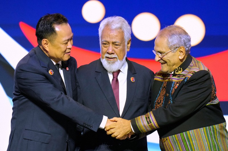 ASEAN首脳会議が開幕 東ティモールが正式加盟 新体制スタート | 毎日新聞