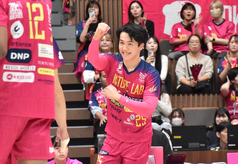 エースグレベア：代表デビュー戦の「悪夢」を乗り越えて 東京GB後藤陸