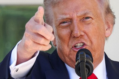 ドナルド・トランプ米大統領＝ワシントンのホワイトハウスで2025年10月21日、ロイター