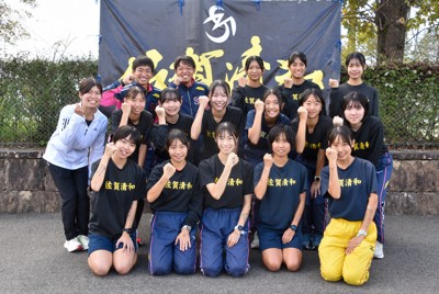 【佐賀】佐賀清和　2年ぶり8回目＝佐賀市川副町鹿江で2025年10月26日午前11時41分、成松秋穂撮影