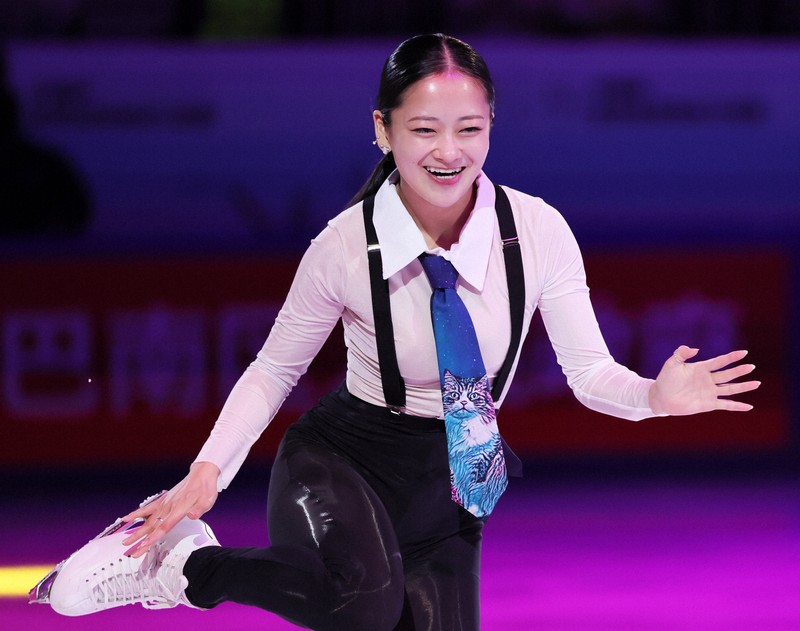 重慶のエキシビション フィギュアスケートGP中国杯 [写真特集1/36