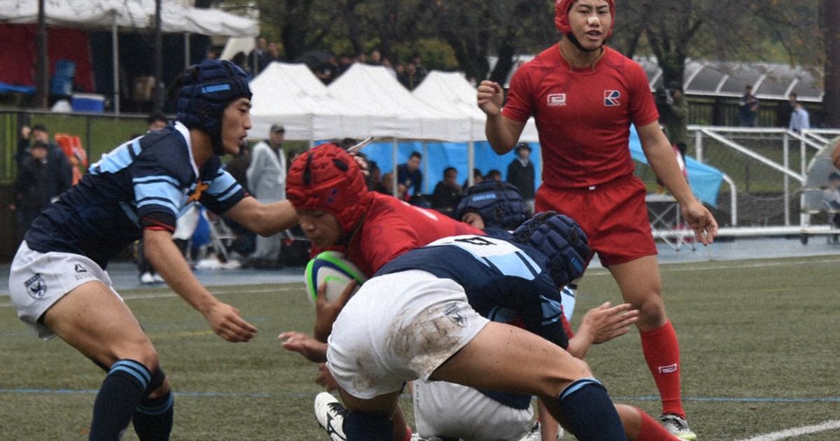 全国高校ラグビー：県大会準決勝 第1地区 流通経大柏VS八千代松陰／第2