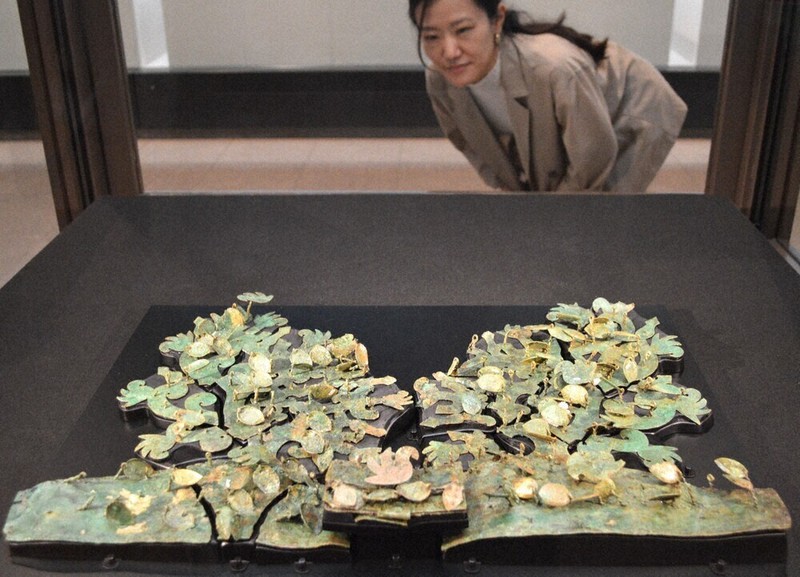 藤ノ木古墳 副葬品、よみがえる輝き 修理成果展に国宝18件 橿原 ／奈良