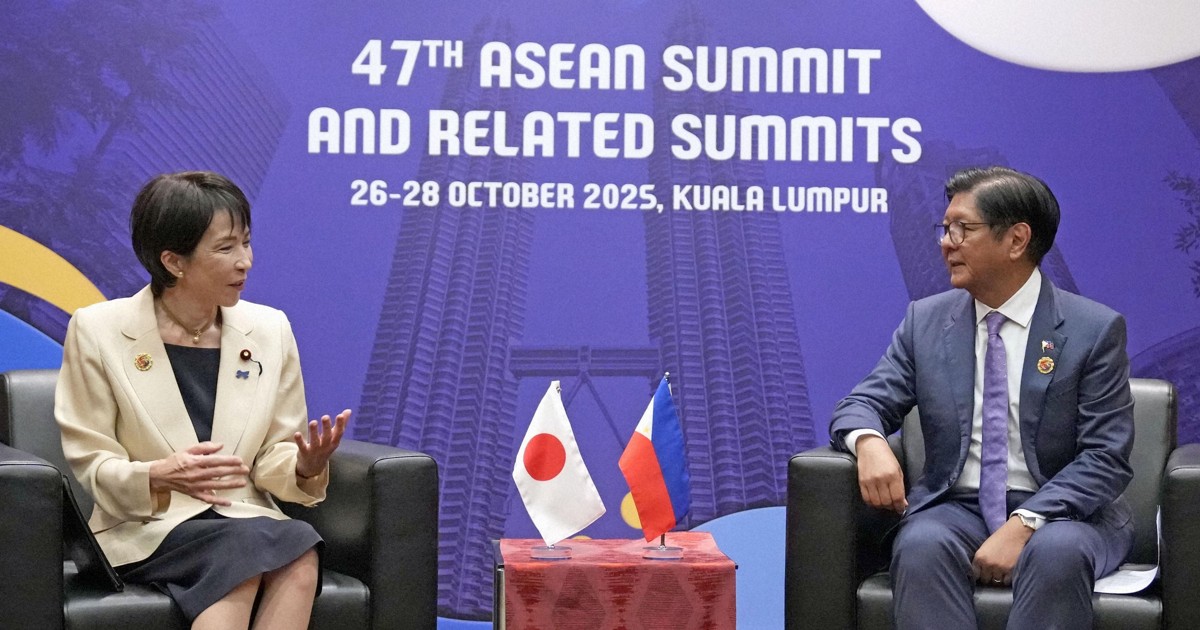 New Japan PM Takaichi makes overseas debut with in-person ASEAN talks