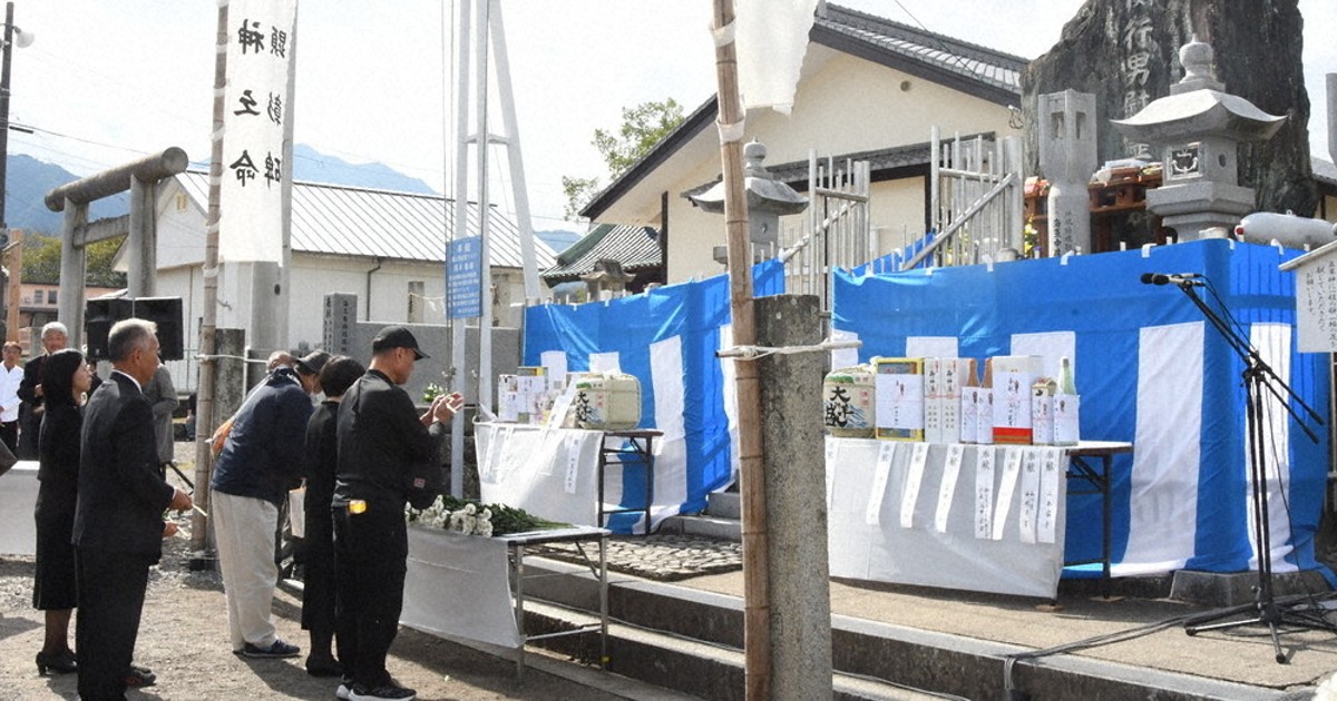 悲惨な国の争い 二度と」 神風特攻隊、350人追悼 記念館建て替え、寄付