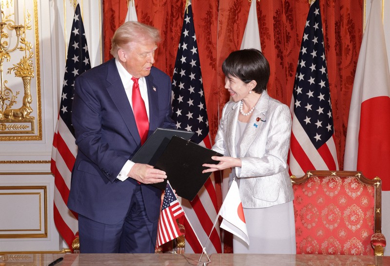 読む政治：“わざわざ”訪日したトランプ氏 双方に実りあったか 日米首脳