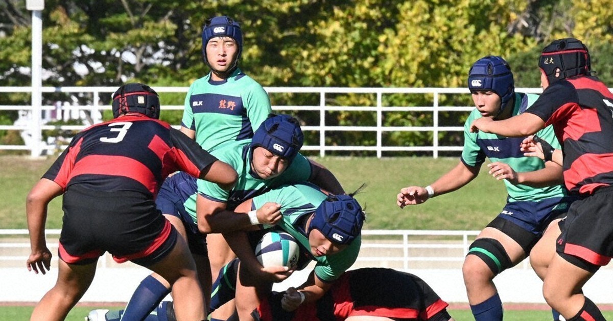 全国高校ラグビー：県大会 花園目指し前進！ 7校6チーム熱闘 来月1日