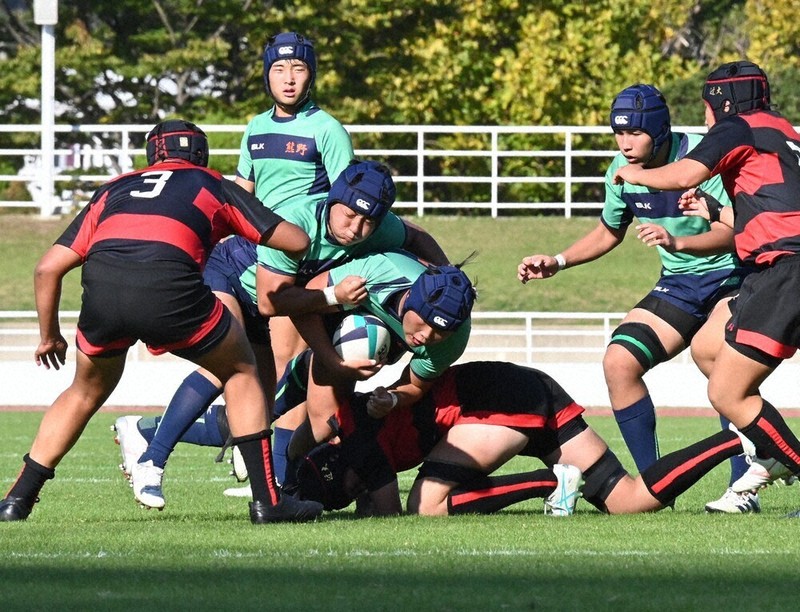 全国高校ラグビー：県大会 花園目指し前進！ 7校6チーム熱闘 来月1日