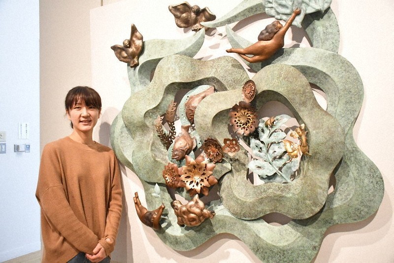 時・空をつなぐ」多彩な表現 市川で来月16日まで 鍛金作家・三木さん