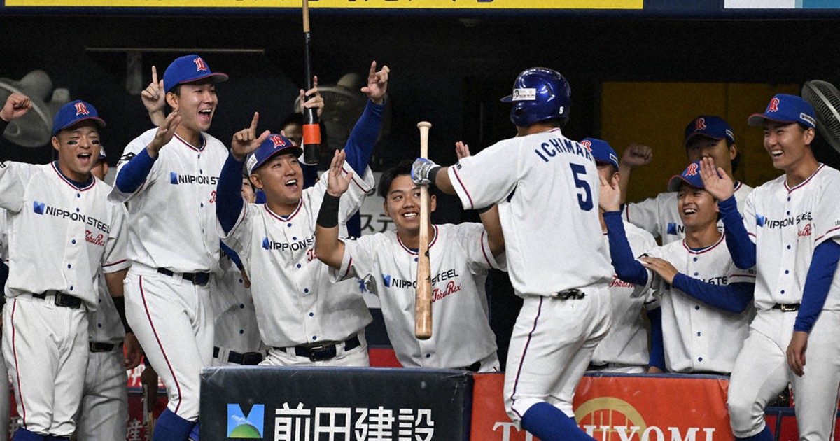 社会人野球日本選手権：東海REX、初戦で涙 市丸、2本塁打実らず ／愛知