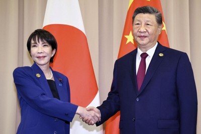 高市氏と習氏「戦略的互恵」確認も レアアースに懸念 日中首脳会談
