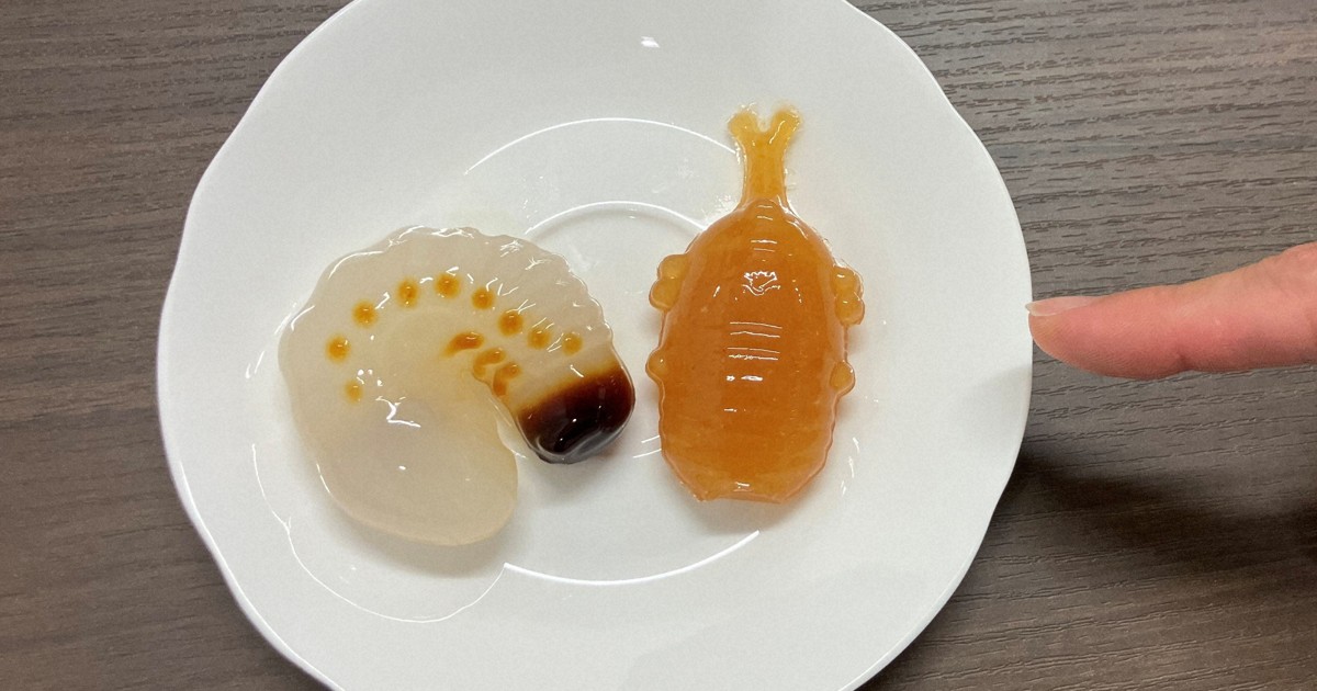 Realistic beetle larva jellies become surprise hit for Japanese candy maker Meito