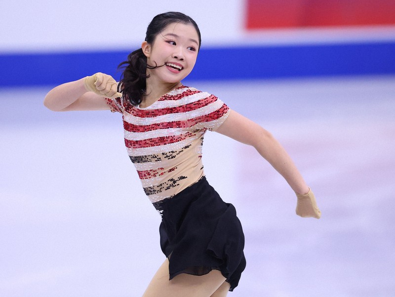 リンクサイド：4位の中井亜美「この前できたから、があふれて