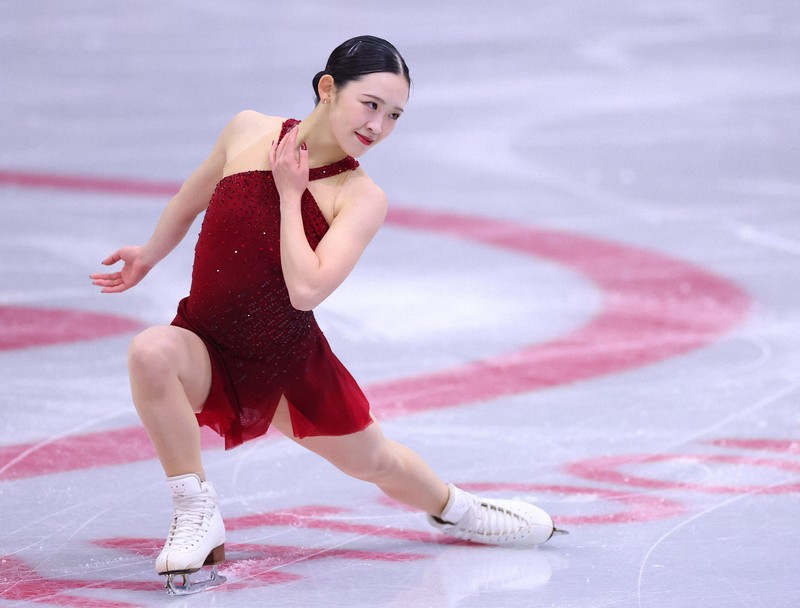 リンクサイド：青木祐奈は6位「割と滑走順はなんでも大丈夫」 スケート