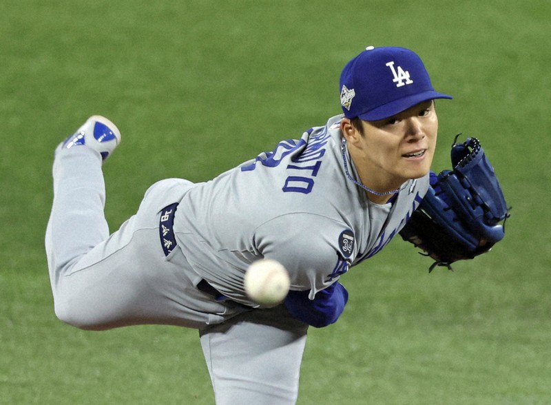第6戦はドジャースが勝利 山本先発、6回1失点 ワールドシリーズ | 毎日新聞