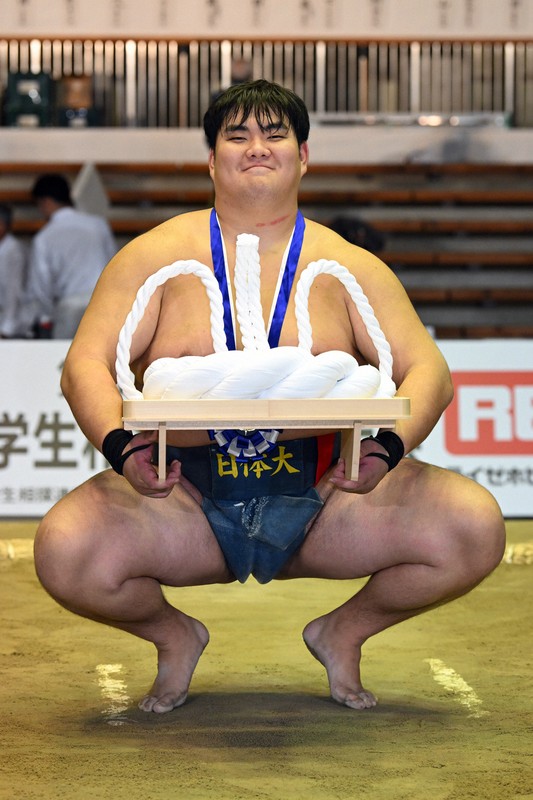 日体大から2年連続、学生横綱が誕生 杉本弘樹「とてもうれしい