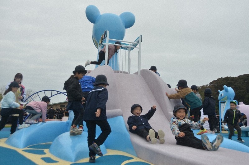 ラプラスの背中スルン 「みやぎ応援ポケモン」 公園オープン 利府