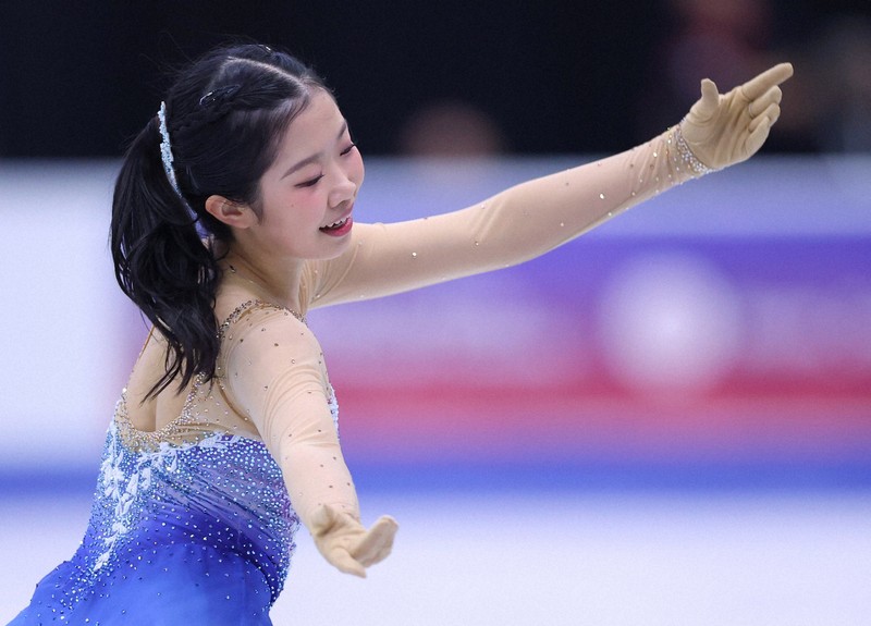 スケートカナダ女子 中井亜美が2戦連続の表彰台でファイナル進出