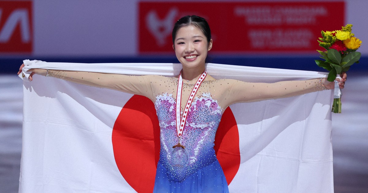 リンクサイド:3位の中井亜美「皆さんの前に出て行くまでは…」　スケートカナダ