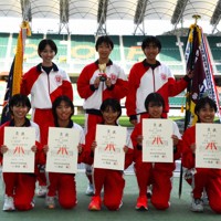 【静岡】浜松市立　3年連続4回目＝静岡県袋井市の小笠山総合運動公園で2025年11月2日午後3時30分、藤渕志保撮影