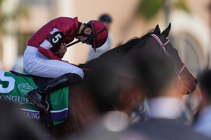 馬主は「ウマ娘」のIT社長 米最高峰レースで日本馬が史上初V [写真特集
