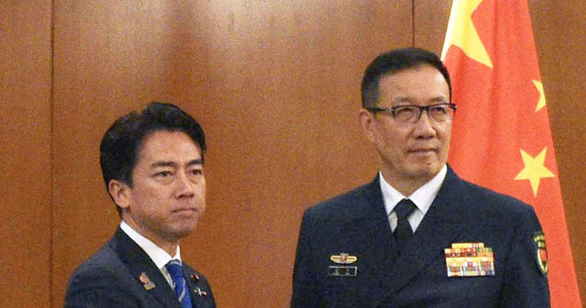 Japan defense chief tells China about serious security concern