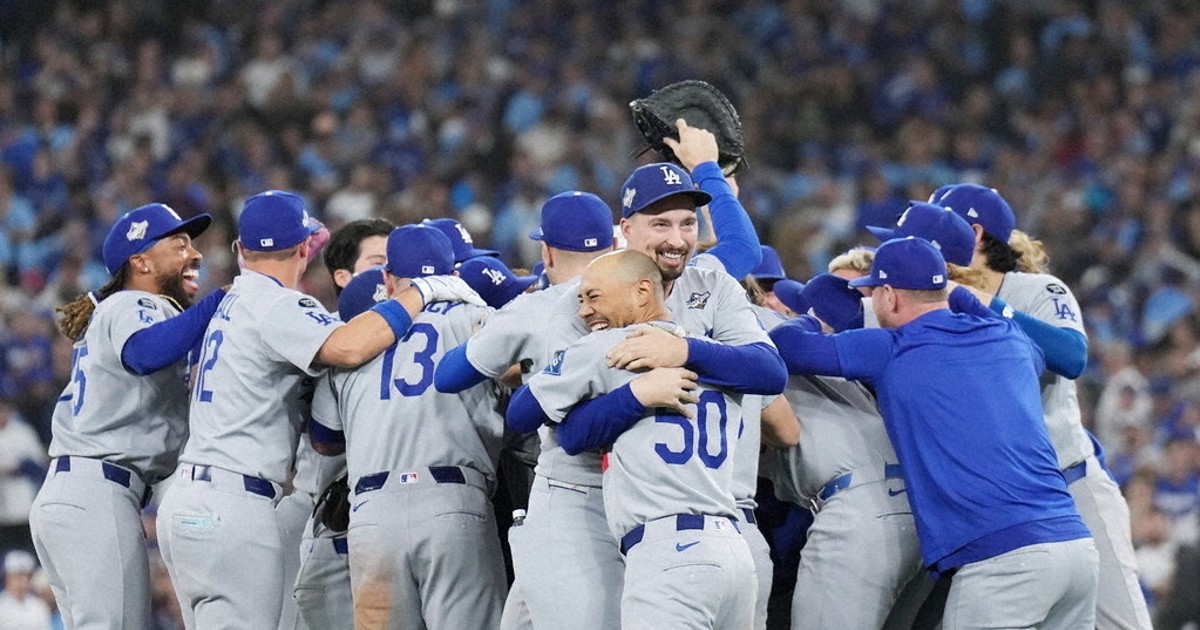 Baseball: Dodgers clinch World Series with 5-4 Game 7 win in 11 innings