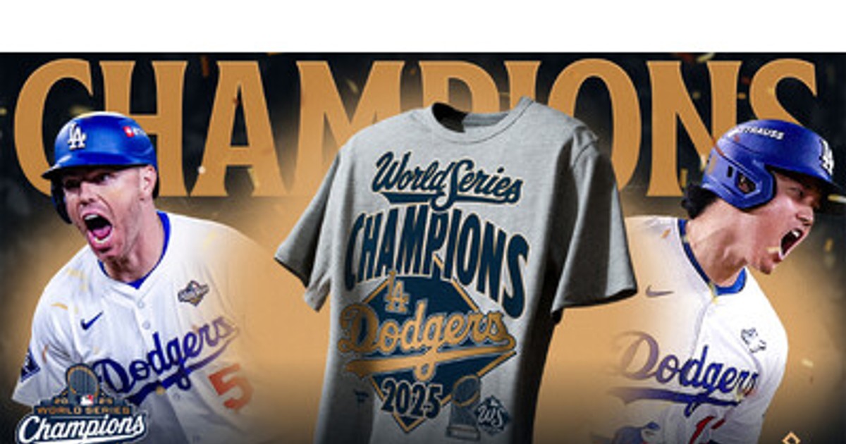 プレスリリース：「ワールドシリーズ2025優勝記念グッズ」販売開始