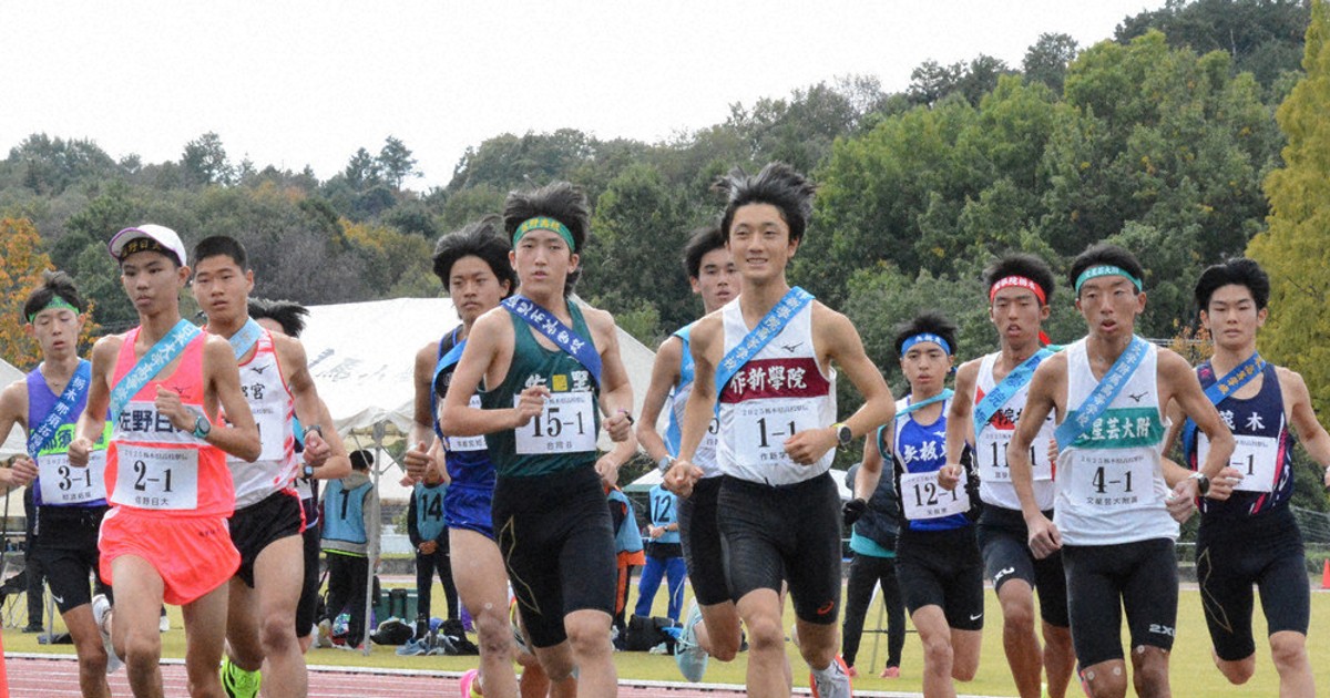 全国高校駅伝：県予選 男子 作新学院初連覇／女子 文星女子が圧巻V