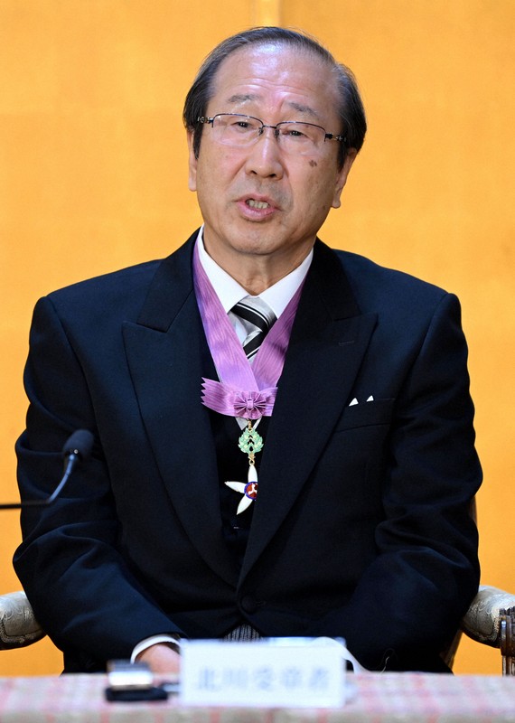 王貞治氏ら8人 文化勲章授与式に出席 東京 [写真特集1/14] | 毎日新聞