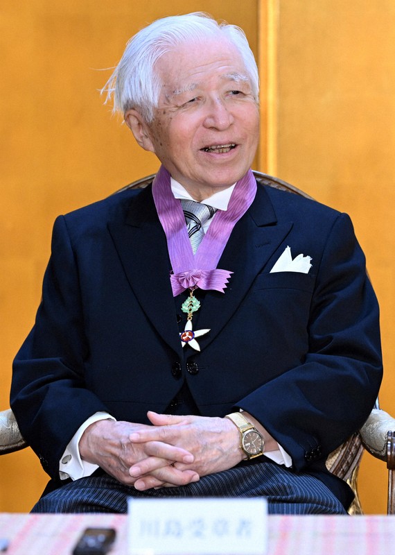 王貞治氏ら8人 文化勲章授与式に出席 東京 [写真特集1/14] | 毎日新聞