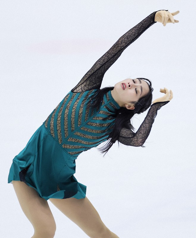 ジュニア女子は櫛田育良が優勝 フィギュアスケート西日本選手権 [写真